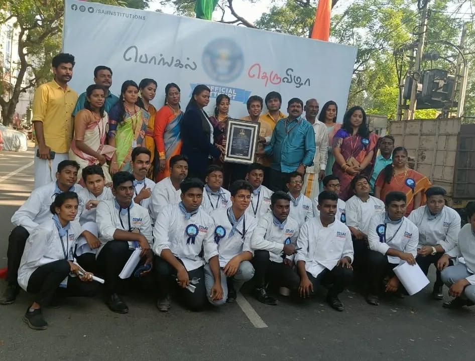 100 விதமான சத்தான பொங்கல் Record